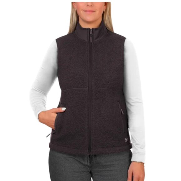 NEW O'Neill High Pile Vest | Brown - Picture 1 of 7